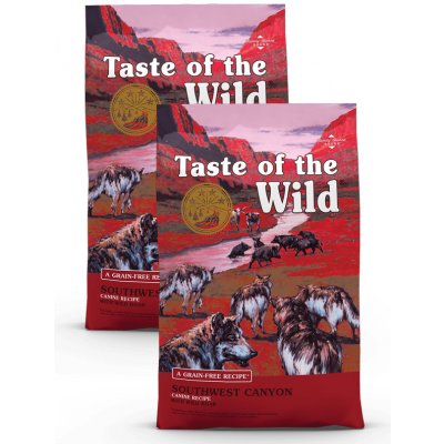 Taste of the Wild Southwest Canyon Canine Formula 2 x 5,6 kg – Zboží Mobilmania