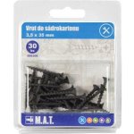 Vrut do sádrokar.3,5x35mm hrubý z.,f. (30ks) – Hledejceny.cz