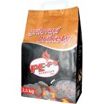 PE-PO dřevěné brikety na grilování 2.5 kg – Zboží Dáma