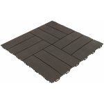 ArtPlast Linea MARTE CROSSED 56,3 x 56,3 x 1,3 cm tmavě hnědá 1 ks – Hledejceny.cz