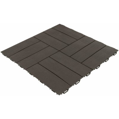 ArtPlast Linea MARTE CROSSED 56,3 x 56,3 x 1,3 cm tmavě hnědá 1 ks – Hledejceny.cz