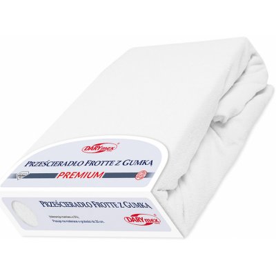 Darymex froté Prostěradlo Premium bílé 110X200 – Hledejceny.cz