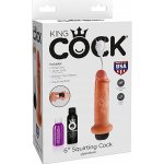 King Cock Squirting Cock 6 stříkací dildo 15 cm – Zboží Dáma