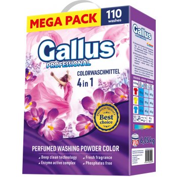 Gallus Profesional Color prací prášek 6,05 kg 110 PD