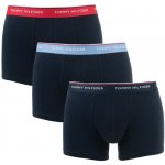Tommy Hilfiger 3P WB TRUNK tmavě modré pánské boxerky – Zbozi.Blesk.cz