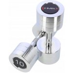 HMS CHD10 Chromované činky 2 x 10 kg – Zbozi.Blesk.cz