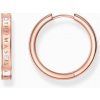 Náušnice Thomas Sabo náušnice White stones rose gold plated CR715-416-14