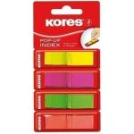Samolepící neonové záložky Pop-up 45x12 mm / 4 barvy / 160 záložek - 40 lístků á barva – Hledejceny.cz