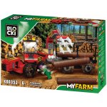 ICOM Blocki MyFarm lesní traktor s příslušenstvím 241 ks – Zboží Mobilmania