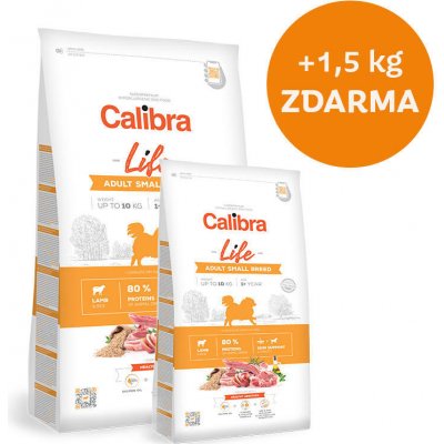 Calibra Dog LIFE Adult Small Breed Lamb 7,5 kg – Hledejceny.cz