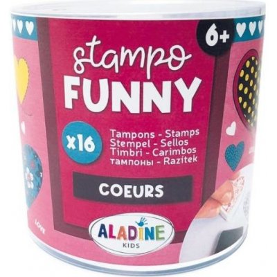 Aladine Razítka Stampo Funny Srdíčk – Zboží Dáma