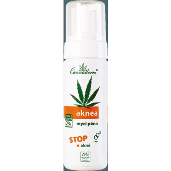 Cannaderm Aknea mycí pěna 180 ml