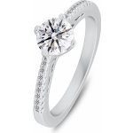 Brilio Silver Nádherný stříbrný prsten se zirkony RI134W – Sleviste.cz