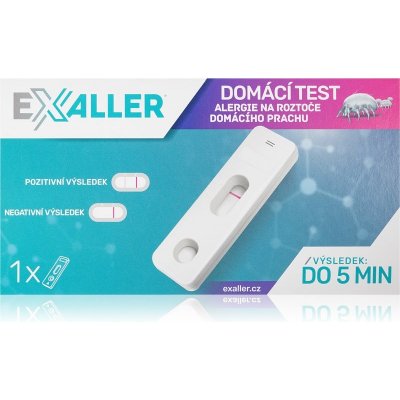 ExAller domácí test alergie na roztoče 1 ks – Zbozi.Blesk.cz