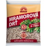 Forestina Drť mramorová DEKOR 4-7mm 5l – Zboží Dáma