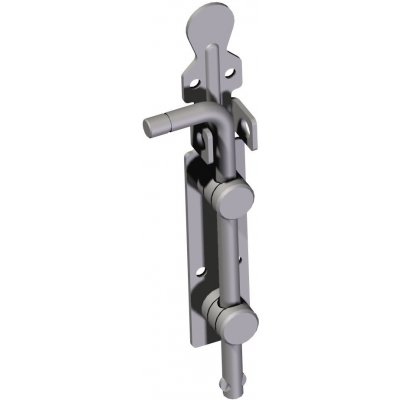 UMAKOV Zástrč brány -na zajištění vis. Zámkem L=160mm, Zn, D7/17-160 – Zboží Mobilmania