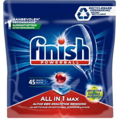 Finish All in 1 MAX tablety do myčky 45 ks – Hledejceny.cz