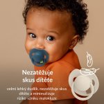 Lovi dudlík svítící silikon dynamický Prime 2ks Ivory/Blush – Zboží Dáma