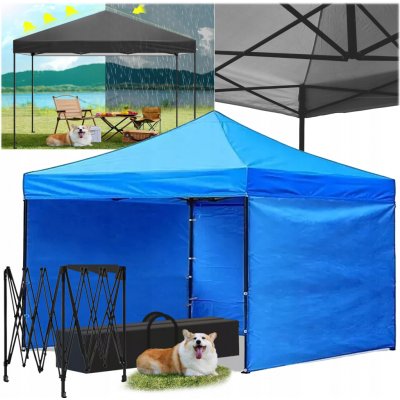 Aga Prodejní stánek 3S 3 x 3 m modrý – Zbozi.Blesk.cz