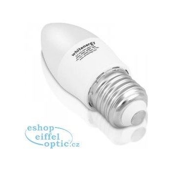 Whitenergy LED žárovka 7xSMD2835 C37 E27 3W 230V Teplá bílá mléko