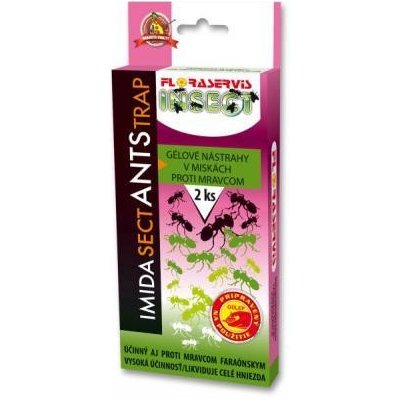 Floraservis IMIDASECT ANTS TRAP NÁSTRAHA NA MRAVENCE 2 ks nástrahy – HobbyKompas.cz