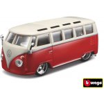 Bburago Plus Volkswagen Van Samba modrá bílá 1:32 – Sleviste.cz