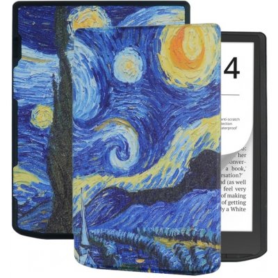 Vsechnonamobil 75334 ART Zaklápěcí pouzdro pro Pocketbook InkPad 4 743G / InkPad Color 3 743K3 / InkPad Color 2 743 STARRY SKY – Zboží Živě