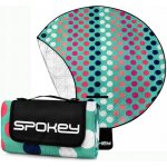 Spokey Pikniková deka kulatá DOTS průměr 140 cm – Zbozi.Blesk.cz