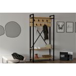 Asir Předsíňová stěna ALFA borovicečerná – Zboží Dáma