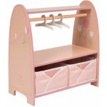 DeCuevas 55874 Dřevěný šatní věšák na oblečení pro panenky Tulipe 2025 – Hledejceny.cz