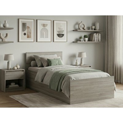 Textilomanie Sofia dub lanýž s lamelovým roštem – Hledejceny.cz