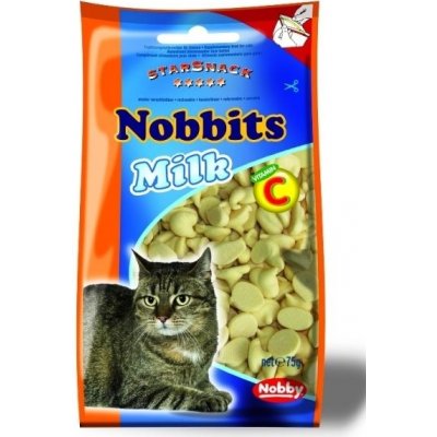 Nobby StarSnack Nobbits Milk mléčné pamlsky Cat 75 g – Zboží Mobilmania