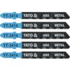 Pilový kotouč a pás YATO List pilový do přímočaré pily na kov typ T 32TPI sada 5 ks YT-3414
