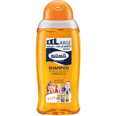 Milmil šampon Babymil Albicocca 500 ml- Šampon s extraktem z meruňky – Hledejceny.cz