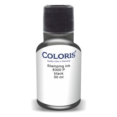 Coloris Speciální razítková barva 8300 P na umělé látky černá 50 g – Sleviste.cz
