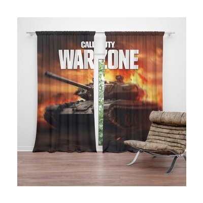 Sablio Závěs Call of Duty Warzone - tank: 2ks 140x250cm – Hledejceny.cz