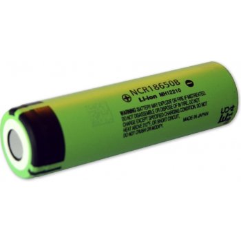 Li-Ion 18650 baterie NCR18650B zelená 3400mAh