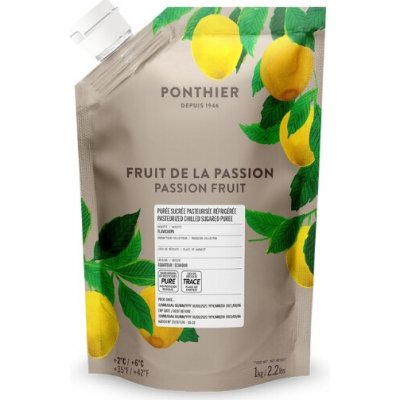 Ponthier ovocné pyré Marakuja 90% 1 kg – Zboží Dáma