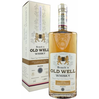Svach´s Old Well whisky Virgin Oak 50,5% 0,5 l (karton) – Zboží Mobilmania