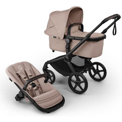 BUGABOO kompletní Fox 5 Renew Black / Desert taupe melange-Desert taupe melange 2025 – Zboží Dáma