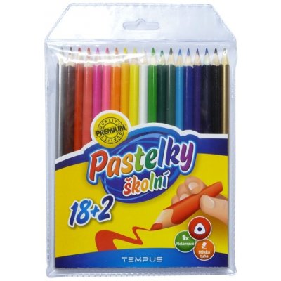 Tempus 0319 trojhranné 18+2 barvy 474921 – Zbozi.Blesk.cz