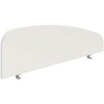 OFFICE PRO HOBIS stolový paraván na hranu stolu - PA 1200 H bílá – Sleviste.cz