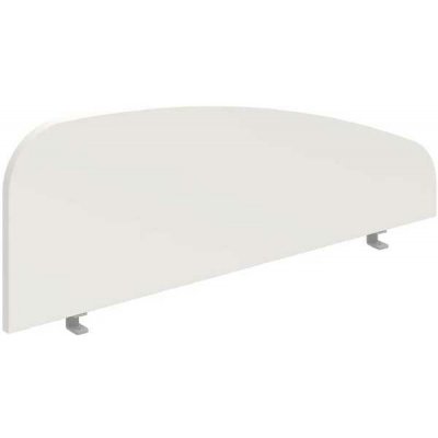 OFFICE PRO HOBIS stolový paraván na hranu stolu - PA 1200 H bílá – Sleviste.cz