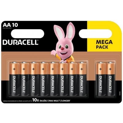 Duracell Basic AA 10 ks 42308 – Hledejceny.cz