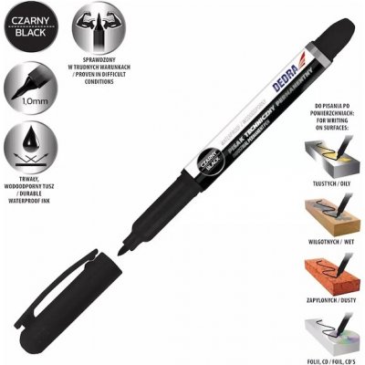 Dedra M89Z06 černý 20 ks tuba – Zbozi.Blesk.cz