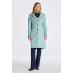 Gant Wool Blend Tailored Coat modrý – Zboží Dáma