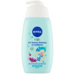 Nivea Kids Girl 2v1 sprchový gel a šampon 500 ml – Sleviste.cz