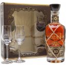 Plantation 20th Anniversary XO 40% 0,7 l (dárkové balení 2 sklenice se stopkou)