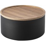 YAMAZAKI Úložný box Rin 5802 vysoký černý – Zboží Dáma