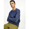 Pánský rolák Tommy Hilfiger Tommy Jeans pánský svetr TJM Lightweight Heather Sweater tmavě modrý